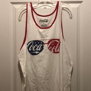 Coco Cola Tank Top Shirt Men’s Large